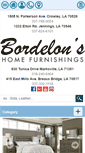 Mobile Screenshot of bordelonshome.com